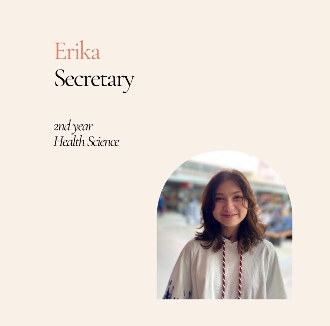 Erika Secretary 2024